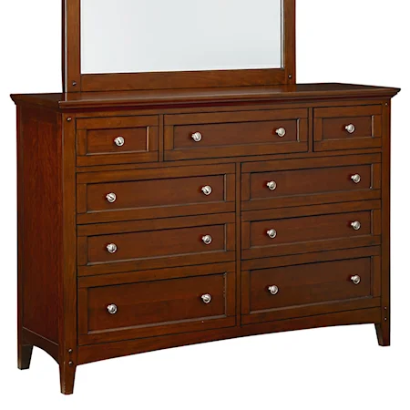 Casual 9 Drawer Dresser